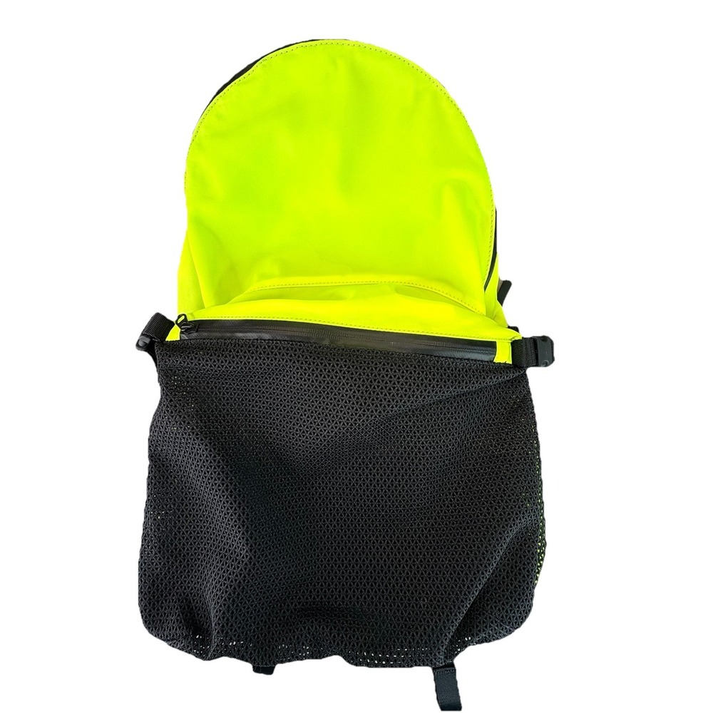 Lululemon Backpack All Hours Highlighter Yellow Gym School 15" Laptop Travel
